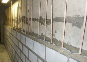 Conrete Wall Repair